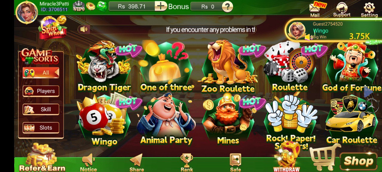 Teen Patti Crown Game Interface and Multiplayer Modes