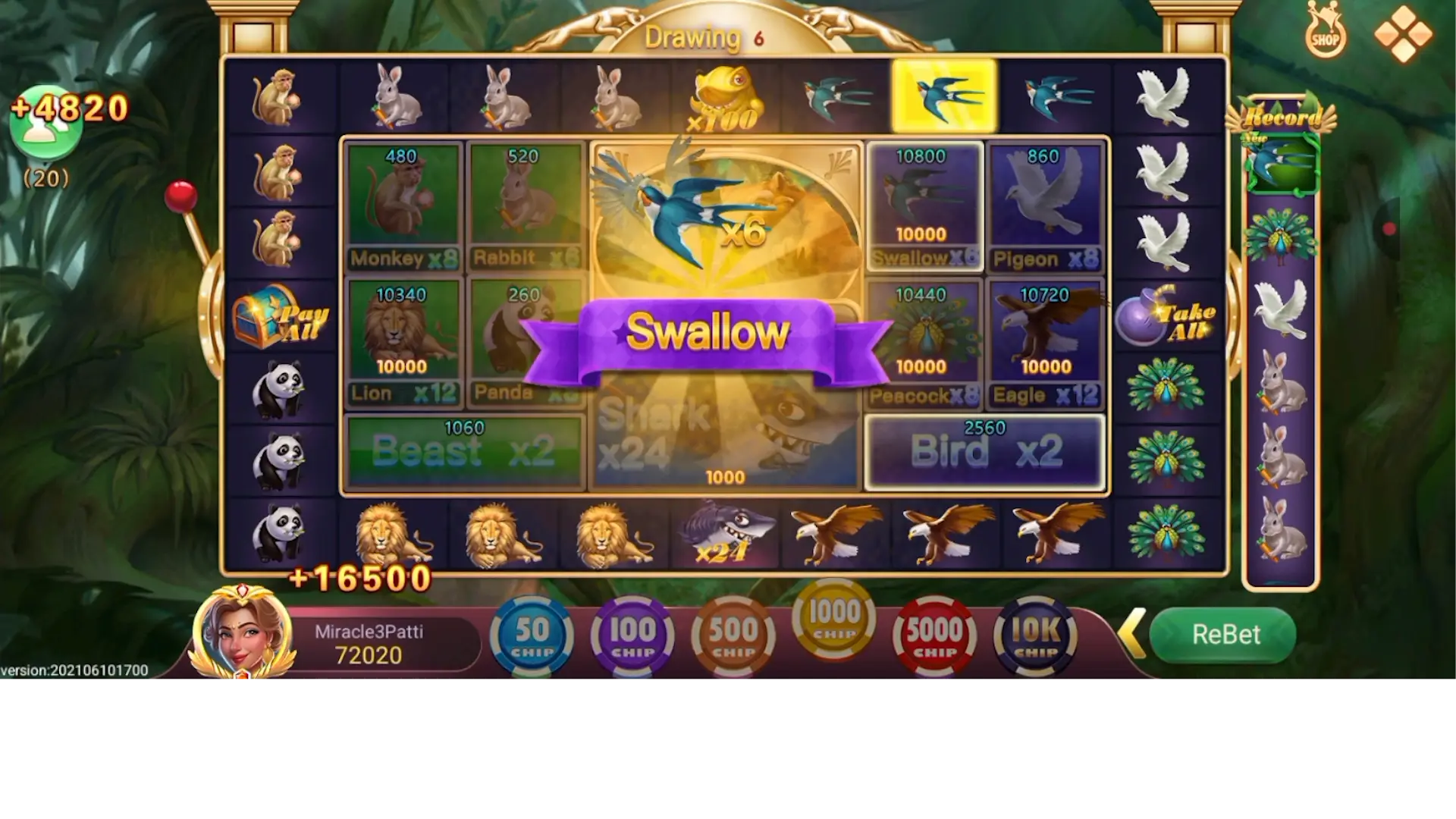 Teen Patti Crown Zoo Roulette Swallow